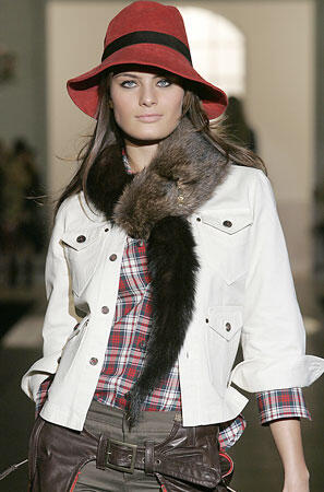 Меха на Неделе моды в Милане, осень-зима 2005-2006