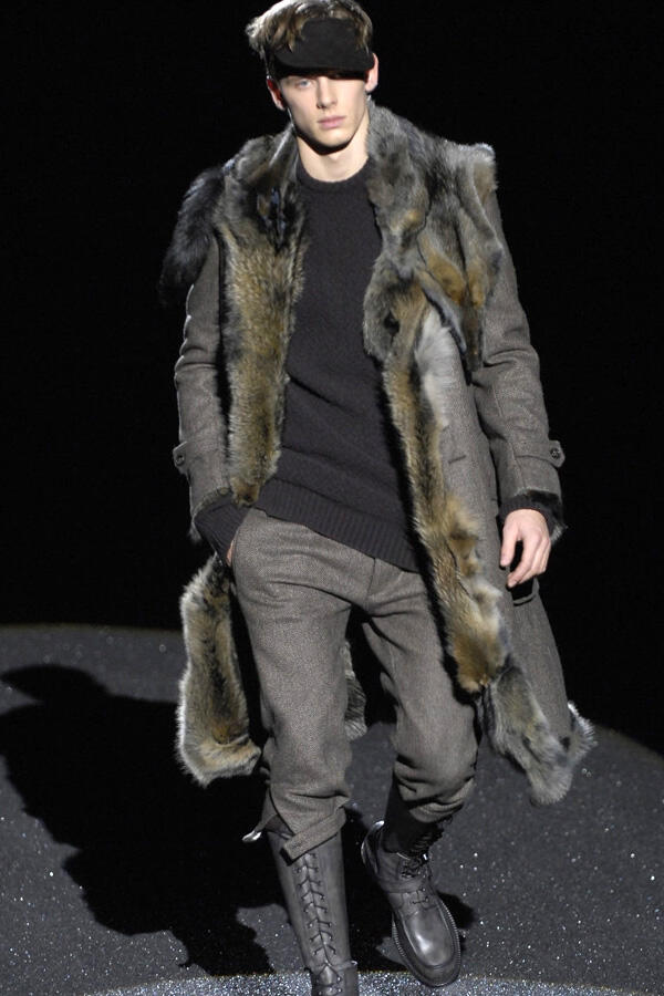 Меха в мужской моде, осень-зима 2007-2008