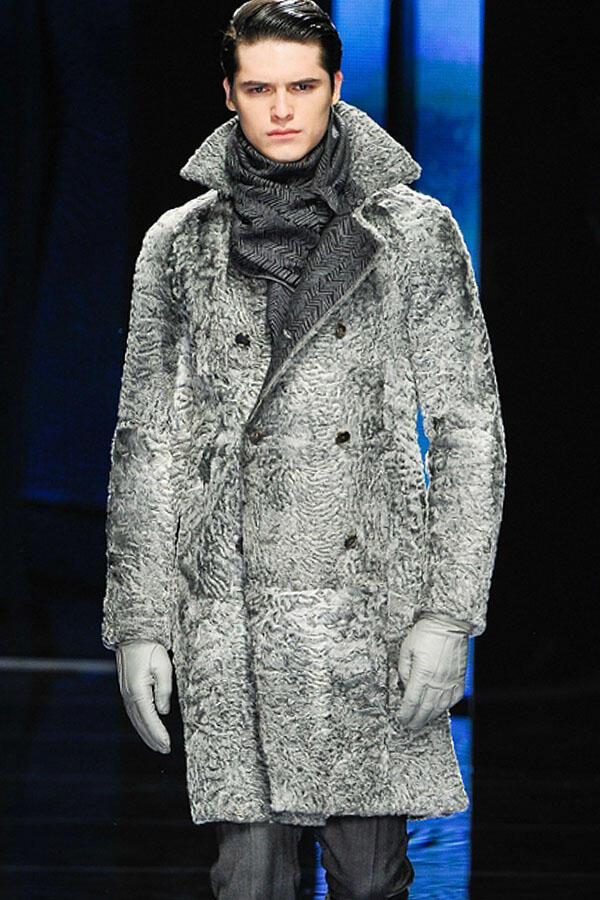 Меха в мужской моде, осень-зима 2012-2013