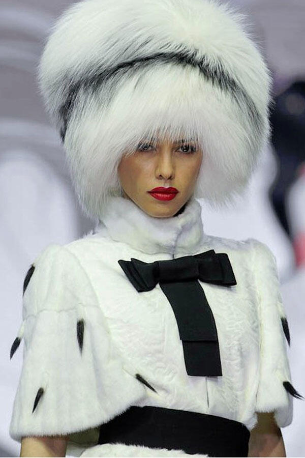 Меха на Неделе Моды в Москве сезона осень-зима 2012-2013