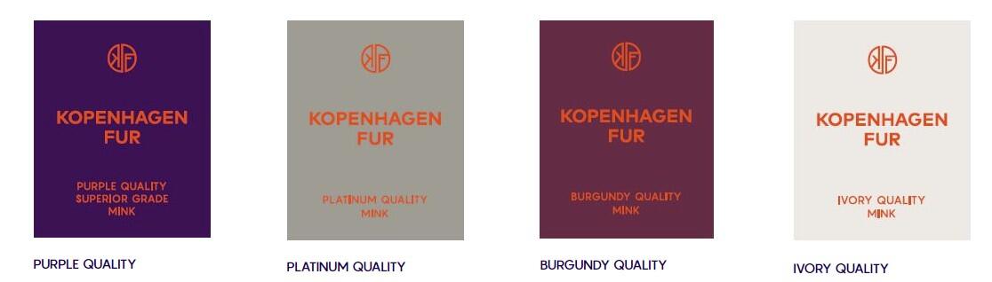 Дизайн ярлыков Kopenhagen Fur 