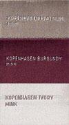 Вшивные ярлычки KOPENHAGEN Platinum, Burgundy и Ivory (дизайн 2004-2019)