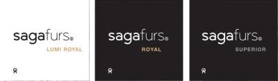 SAGA FURS, образцы актуальных ярлыков