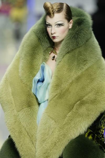 Christian Dior, песец