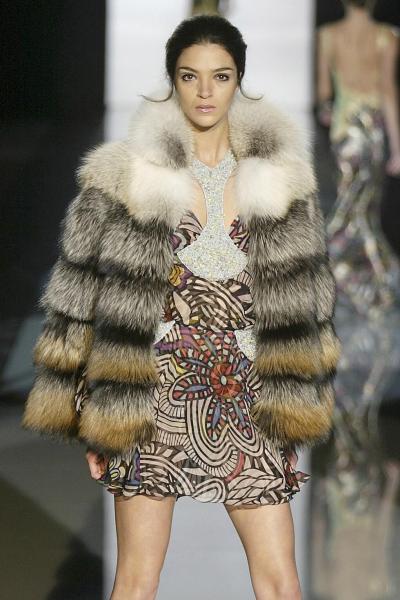 Missoni, лисица Fawn Light, серебристая и крестовая лисицы