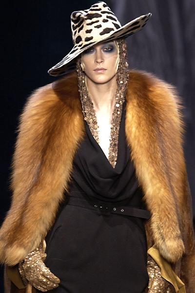Jean Paul Gaultier, золотая лисица