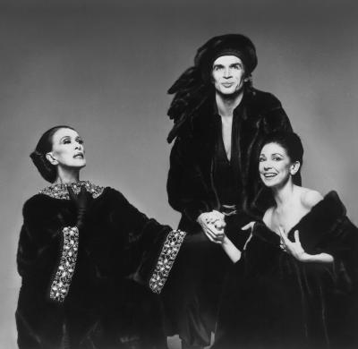 Марта Грэхэм, Рудольф Нуриев, Марго Фонтейн, Blacklama, 1976