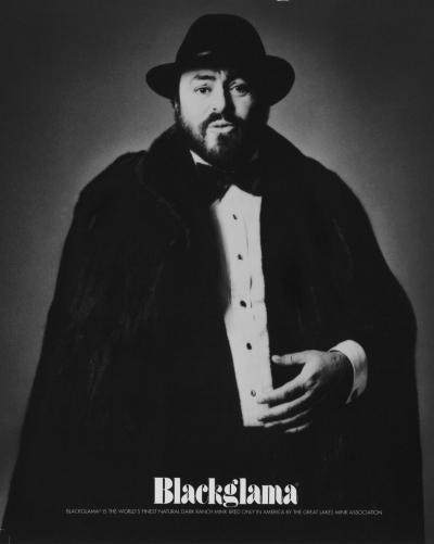 Лучано Паваротти, Blackglama, 1981