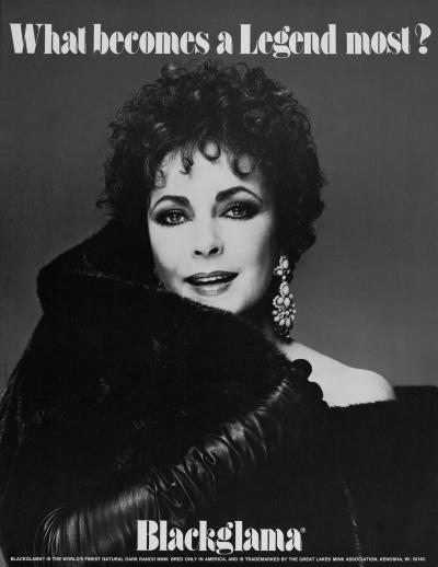 Элизабет Тэйлор, Blackglama? 1983