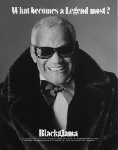 Рэй Чарльз, Blackglama, 1990